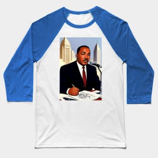 MLK JR 7 Baseball T-Shirt